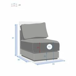 Chauffeuse 1 Place Pour Salon Allure Graphite Hespéride 9 Chauffeuse 1 Place Pour Salon Allure Graphite Hespéride -Ledepot Soldes Magasin chauffeuse 1 place pour salon allure graphite hesperide 1 3