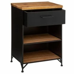 Chevet 1 Tiroir 2 Niches Cierna Atmosphera -Ledepot Soldes Magasin chevet 1 tiroir 2 niches cierna atmosphera 2