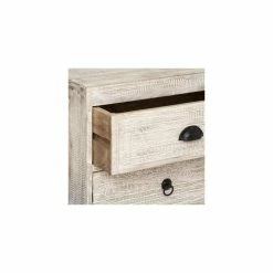 Chevet 3 Tiroirs Bois Blanchi Ajay Atmosphera -Ledepot Soldes Magasin chevet 3 tiroirs bois blanchi ajay atmosphera 5