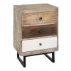 Chevet 3 Tiroirs Unis Koval Atmosphera -Ledepot Soldes Magasin chevet 3 tiroirs unis atmosphera