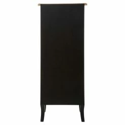 Chiffonnier 5 Tiroirs Noir Chrysa Atmosphera -Ledepot Soldes Magasin chiffonnier 5 tiroirs noir chrysa atmosphera 4