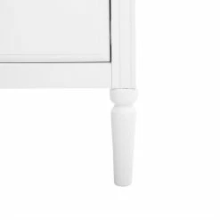 Chiffonnier Blanc 5 Tiroirs Solen Atmosphera -Ledepot Soldes Magasin chiffonnier blanc 5 tiroirs solen atmosphera 4