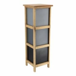 Chiffonnier Petit Modèle 3 Tiroirs Dégradé Gris -Ledepot Soldes Magasin chiffonnier petit modele 3 tiroirs degrade de gris 2