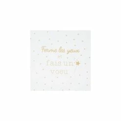 Coffre à Jouets 58 Cm Blanc Et Doré Atmosphera -Ledepot Soldes Magasin coffre a jouets dore 1