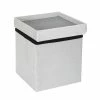 Coffre Pouf Pliable Gris Compatible Briques 1 Coffre Pouf Pliable Gris Compatible Briques -Ledepot Soldes Magasin coffre pouf pliable gris compatible briques