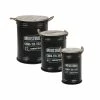 Coffres Bidons Noir Industriel - Lot De 3 - Atmosphera -Ledepot Soldes Magasin coffres bidons noir industriel lot de 3 atmosphera