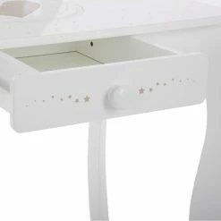 Coiffeuse Avec Tabouret Enfant Blanc Atmosphera 15 Coiffeuse Avec Tabouret Enfant Blanc Atmosphera -Ledepot Soldes Magasin coiffeuse avec tabouret pour enfant blanche 6