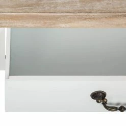 Coiffeuse Blanche 3 Tiroirs Chrysa Atmosphera 11 Coiffeuse Blanche 3 Tiroirs Chrysa Atmosphera -Ledepot Soldes Magasin coiffeuse blanche 3 tiroirs chrysa atmosphera 4