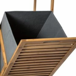 Colonne Salle Bain Varia Naturel Panier Linge Bambou -Ledepot Soldes Magasin colonne salle bain varia naturel panier linge bambou 2