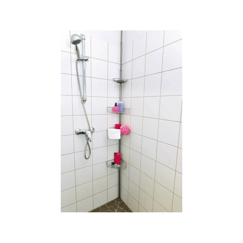 Colonne Télescopique 4 Paniers Gris 4 Colonne Télescopique 4 Paniers Gris – Image 2