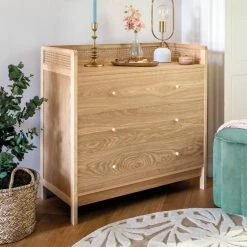 Commode 3 Tiroirs Cannage Arty Atmosphera -Ledepot Soldes Magasin commode 3 tiroirs cannage arty atmosphera 4