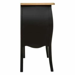 Commode 3 Tiroirs Chrysa Noire Atmosphera -Ledepot Soldes Magasin commode 3 tiroirs chrysa noire atmosphera 3