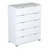Demeyere Commode 4+2 Tiroirs Blanche Perfect -Ledepot Soldes Magasin commode 42 tiroirs blanche perfect