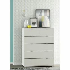 Demeyere Commode 4+2 Tiroirs Blanche Perfect 9 Demeyere Commode 4+2 Tiroirs Blanche Perfect -Ledepot Soldes Magasin commode 42 tiroirs blanche perfect 2