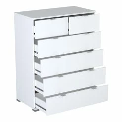 Demeyere Commode 4+2 Tiroirs Blanche Perfect 10 Demeyere Commode 4+2 Tiroirs Blanche Perfect -Ledepot Soldes Magasin commode 42 tiroirs blanche perfect 3