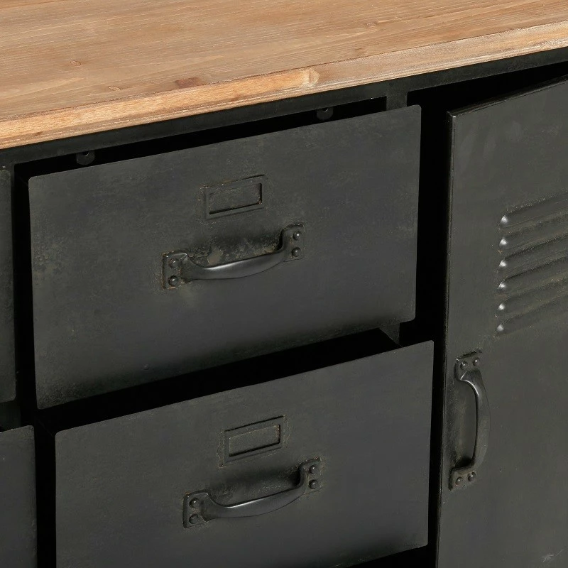 Commode Métal Et Bois Cierna Atmosphera 4 Commode Métal Et Bois Cierna Atmosphera – Image 2
