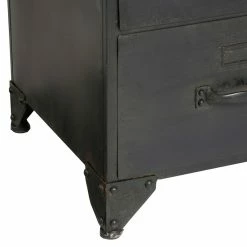 Commode Métal Et Bois Cierna Atmosphera 8 Commode Métal Et Bois Cierna Atmosphera -Ledepot Soldes Magasin commode metal torof atmosphera 2