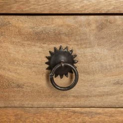 Console 2 Tiroirs Ajmal Bois Massif Manguier Atmosphera -Ledepot Soldes Magasin console 2 tiroirs ajmal bois massif manguier atmosphera 2