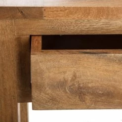 Console 2 Tiroirs Ajmal Bois Massif Manguier Atmosphera -Ledepot Soldes Magasin console 2 tiroirs ajmal bois massif manguier atmosphera 3