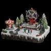 Déco Noël Grande Roue La Fête Foraine Secteur Lumineux Animé -Ledepot Soldes Magasin deco noel grande roue la fete foraine secteur lumineux anime