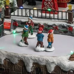 Déco Noël Grande Roue La Fête Foraine Secteur Lumineux Animé -Ledepot Soldes Magasin deco noel grande roue la fete foraine secteur lumineux anime 3