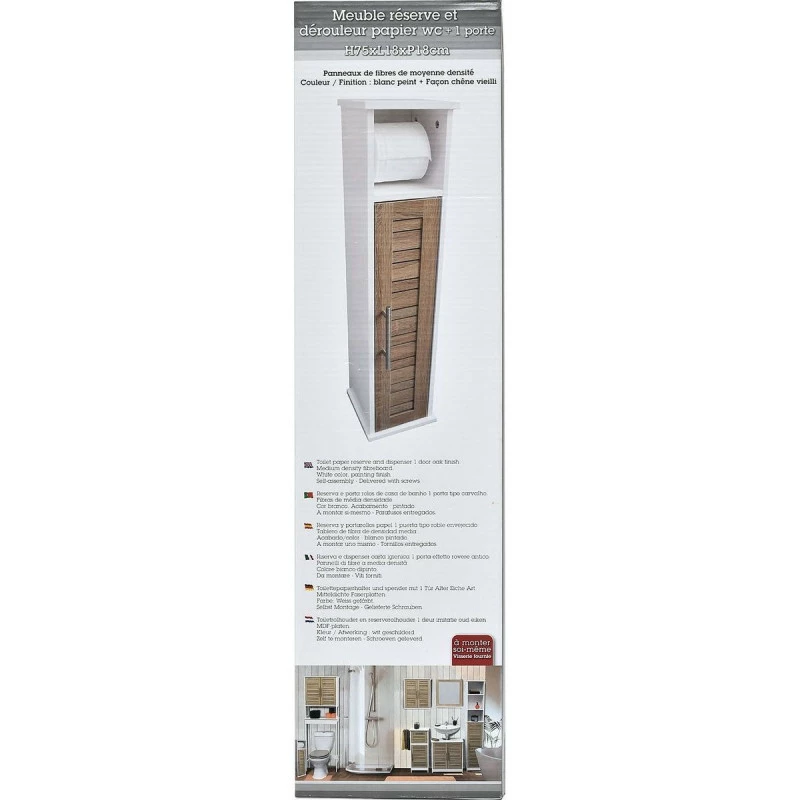 Dérouleur Réserve Papier WC Stockholm 4 Dérouleur Réserve Papier WC Stockholm – Image 2