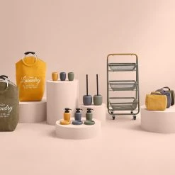 Desserte 3 Niveaux Kaki Trio 5Five 7 Desserte 3 Niveaux Kaki Trio 5Five -Ledepot Soldes Magasin desserte 3 niveaux kaki trio 5five 2