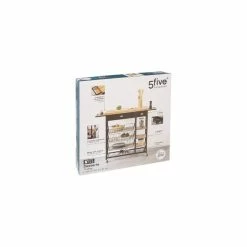 Desserte En Bambou Et Métal Nera 5five 15 Desserte En Bambou Et Métal Nera 5five -Ledepot Soldes Magasin desserte en bambou et metal nera 5five 4