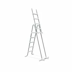 Echelle De Sécurité 1,22 M Avec Plateforme Intex -Ledepot Soldes Magasin echelle de securite 122 m avec plateforme intex 3