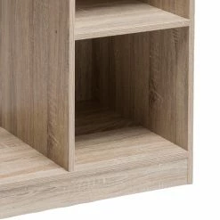 Armoire Dressing H109 Mix Naturel 5Five -Ledepot Soldes Magasin element dressing h109 mix naturel 5five 2
