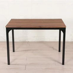 Ensemble Table + 4 Chaises Métal Et Effet Bois 7 Ensemble Table + 4 Chaises Métal Et Effet Bois -Ledepot Soldes Magasin ensemble table 4 chaises metal et effet bois 1