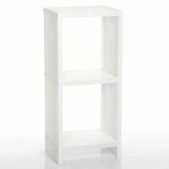 Étagère 2 Cases Blanche