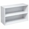 Etagère 2 Niveaux 57x30 Blanc Fixup 5Five -Ledepot Soldes Magasin etagere 2 niveaux 57x30 blanc fixup 5five