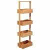 Étagère 4 Cases En Bambou 5Five -Ledepot Soldes Magasin etagere 4 cases en bambou