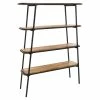 Etagère 4 Niveaux Kalida Bois Massif Atmosphera -Ledepot Soldes Magasin etagere 4 niveaux kalida bois massif atmosphera