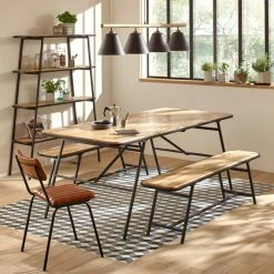 Etagère 4 Niveaux Kalida Bois Massif Atmosphera -Ledepot Soldes Magasin etagere 4 niveaux kalida bois massif atmosphera 3