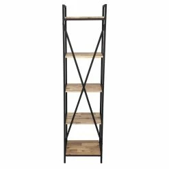 Etagère 5 Niveaux Edena 45x180 Atmosphera -Ledepot Soldes Magasin etagere 5 niveaux edena 45x180 atmosphera 1 2