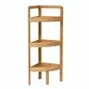 Etagère D'angle 3 Niveaux En Bambou -Ledepot Soldes Magasin etagere d angle 3 niveaux en bambou