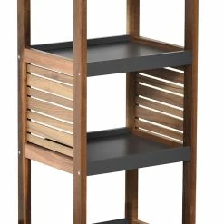 Etagère De Salle De Bain 5 Niveaux H108 Cm En Acacia 5 Etagère De Salle De Bain 5 Niveaux H108 Cm En Acacia -Ledepot Soldes Magasin etagere de salle de bain 5 niveaux en acacia 1