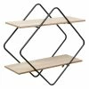 Etagère Murale Métal Et Bois Nena Atmosphera -Ledepot Soldes Magasin etagere metal et bois nena atmosphera