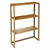 Etagère Murale 3 Niveaux Bambou 5Five 1 Etagère Murale 3 Niveaux Bambou 5Five -Ledepot Soldes Magasin etagere murale 3 niveaux bambou 5five