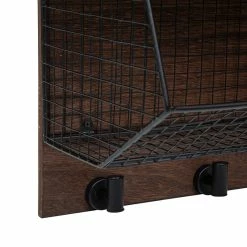 Etagère Murale Métal Et Bois Darrel Atmosphera -Ledepot Soldes Magasin etagere murale metal et bois darrel atmosphera 2