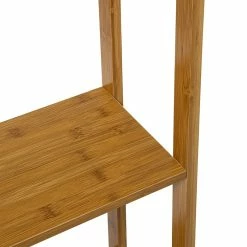 Etagère Murale 2 Niveaux Bambou 5Five -Ledepot Soldes Magasin etagere murale niveaux bambou 5five 3
