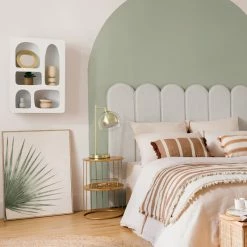 Etagère Murale Rivi Blanche 45x65 Atmosphera -Ledepot Soldes Magasin etagere murale rivi blanche 45x65 atmosphera 1