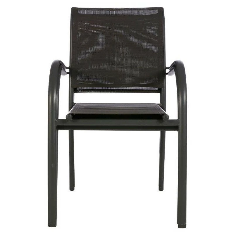 Fauteuil Empilable Piazza Hespéride Anthracite/graphite 7 Fauteuil Empilable Piazza Hespéride Anthracite/graphite – Image 5
