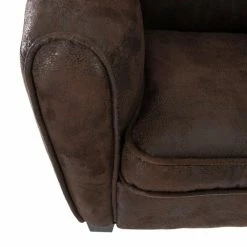 Fauteuil Enfant Coloris Vieux Cuir Atmosphera -Ledepot Soldes Magasin fauteuil enfant coloris vieux cuir atmosphera 1