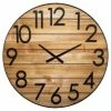 Horloge Abby En Métal Et Bois D70 Atmosphera -Ledepot Soldes Magasin horloge abby en metal et bois d70 atmosphera