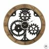 Horloge D58 Mécanisme Bois Et Métal Atmosphera -Ledepot Soldes Magasin horloge d58 mecanisme bois et metal atmosphera