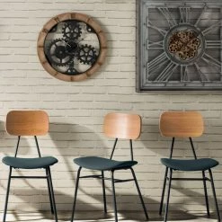 Horloge D58 Mécanisme Bois Et Métal Atmosphera -Ledepot Soldes Magasin horloge d58 mecanisme bois et metal atmosphera 1 3