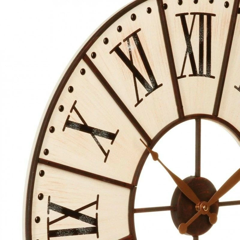 Horloge En Bois De 58 Cm De Diamètre 4 Horloge En Bois De 58 Cm De Diamètre – Image 2